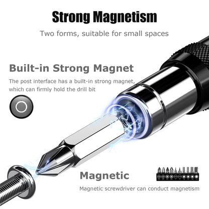 Hex Magnetic Ring Screwdriver Bits Drill